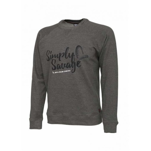 Bluza Savage Gear Simply Savage Grey