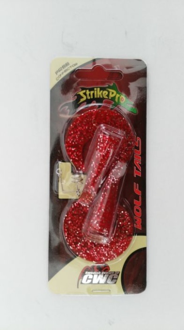 Coada de Rezerva Vobler Strike Pro Wolf Tail JR, Rosu