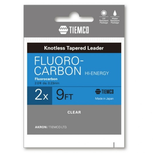 Fir Fluorocarbon TIEMCO HI-ENERGY Leader 9ft 4X
