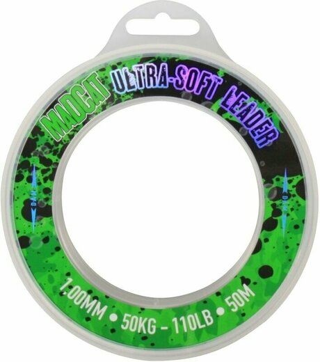 Fir Inaintas Monofilament Madcat Ultra-Soft Mono Leader 50m