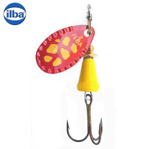 Lingurita Rotativa Ilba Spark Color Red/Yellow Nr1 3g
