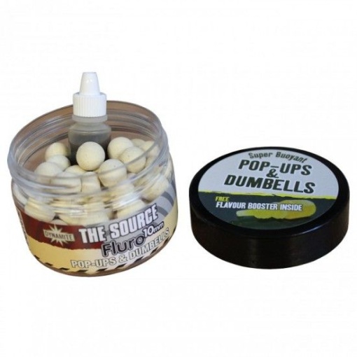 Pop-Ups & Dumbells Dynamite Baits Fluro White 20mm