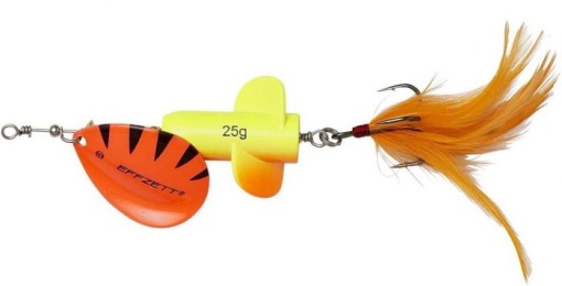 Rattlin Spinner DAM Effzett 11cm 18g Yellow Orange