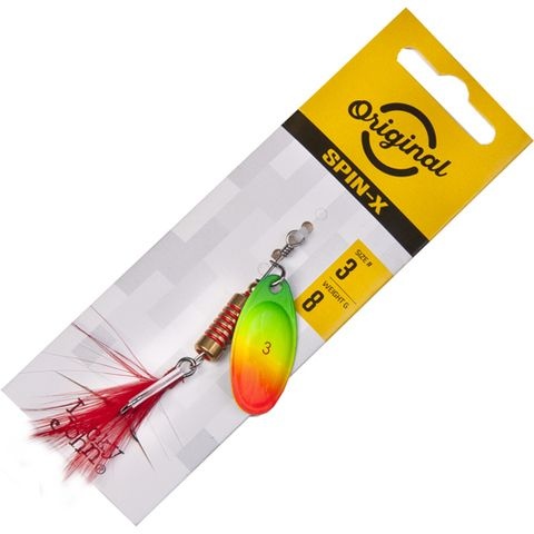 Rotativa Lucky John Spin X Round nr1 3.5g FT