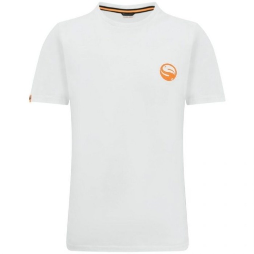 Tricou Guru Gradient Logo Tee White