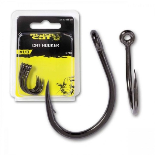 Carlig Somn Black Cat Hooker DG Coating 1/0 5buc/plic