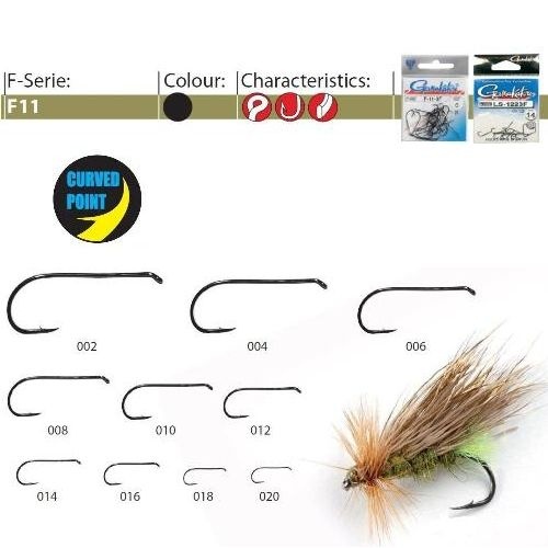 Carlige Pentru Musca Gamakatsu F11 BL 25buc/plic