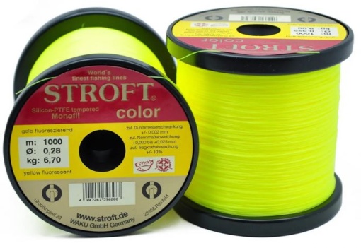 Fir Monofilament Stroft Color Yellow Fluo 1000m
