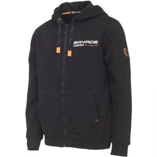 Hanorac Savage Gear Urban Zip Black Ink