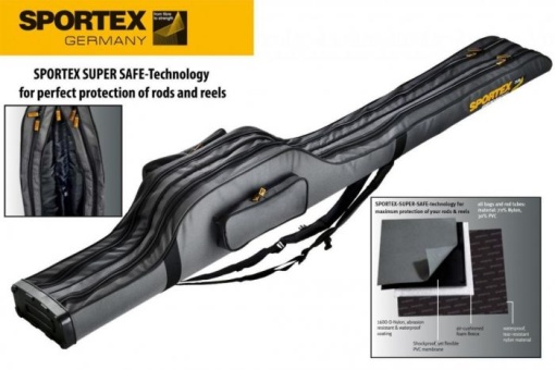 Husa Lansete Sportex Super Safe Carp IX 2 Compartimente 13FT 218cm