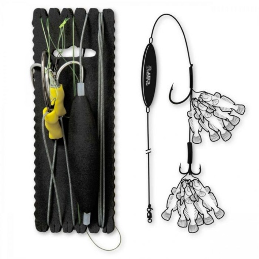 Rig Somn Black Cat Goby Rig 200cm 3/0 10/0
