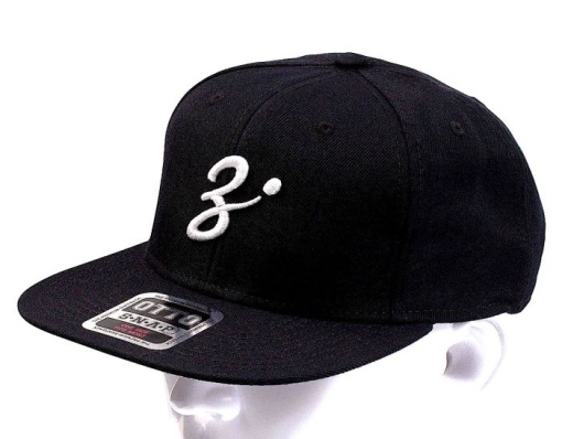 Sapca Zenaq Flat Visor Wool Blend Black