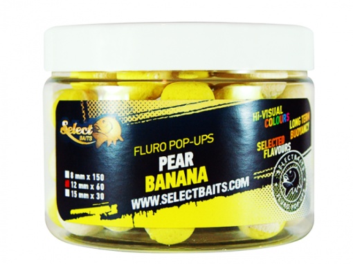 Select Baits Pop-up Two Tone Pear Banana 15mm
