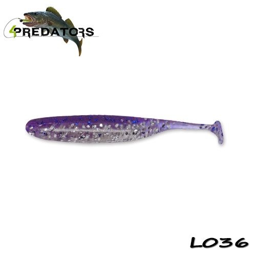 Shad 4Predators Finesse Impact Lavender Sky