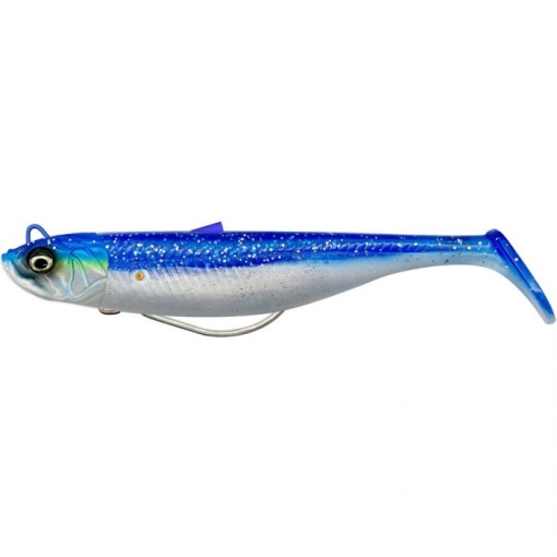 Shad Savage Gear Minnow Weedless 10cm 16g Blue Pearl Silver