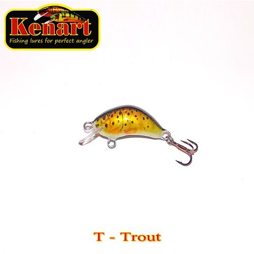 Vobler Kenart Hunter 2cm 1.5g floating Trout