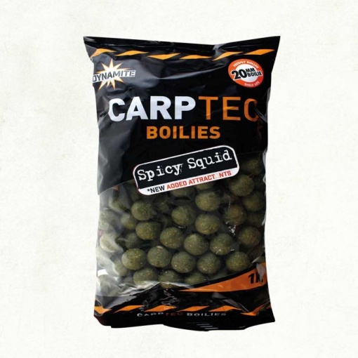 Boilies Dynamite Baits Spicy Squid 20mm 2kg
