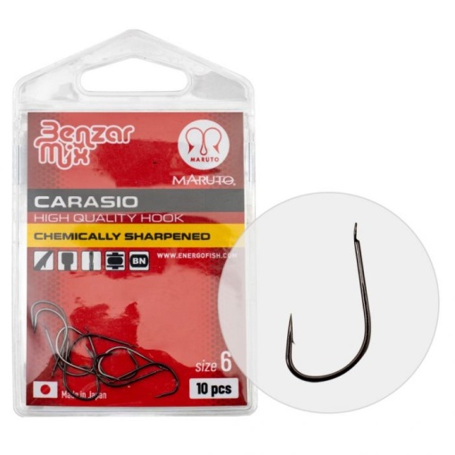 Carlige Benzar Mix Carasio 10buc/plic