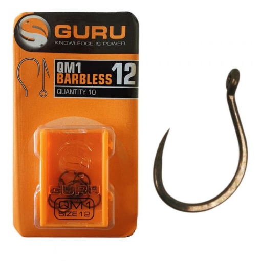 Carlige Guru QM1 Barbless 10 buc/plic