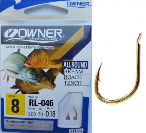 Carlige Legate Owner RL-046 70cm 10buc/plic
