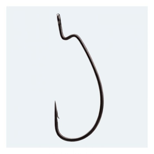 Carlige Offset BKK Chimera Wide Gap Worm Hook Super Slide Coating Nr 03 8buc/plic