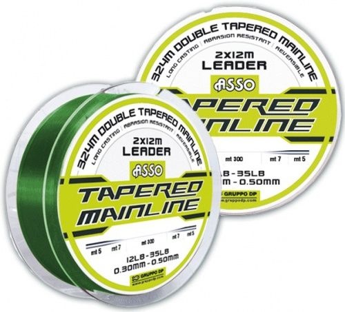 Fir Asso Tapered Mainline Low Vis Green 300m