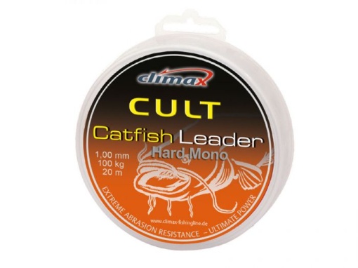 Fir Monofilament Inaintas Climax Cult Catfish Leader Hard 50m 1.20mm 100kg