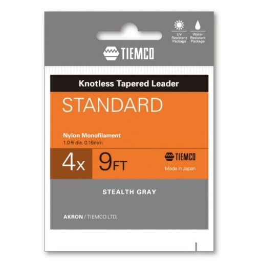 Fir monofilament inaintas FLY TIEMCO Standard Tapered Leader 7.5ft 3X