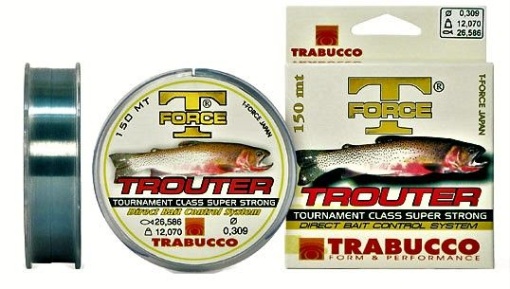 Fir Monofilament Trabucco T-Force Trouter 150m
