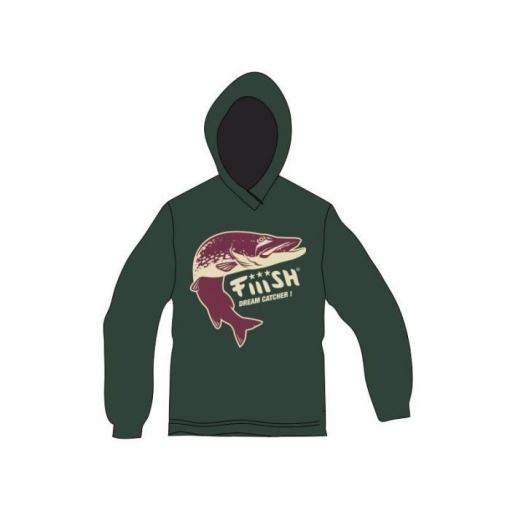 Hanorac Fiiish Forest Green Pike