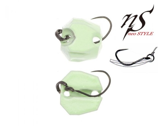 Lingurita Oscilanta Neo Style Premium 1.8g 06 Super Green Glow
