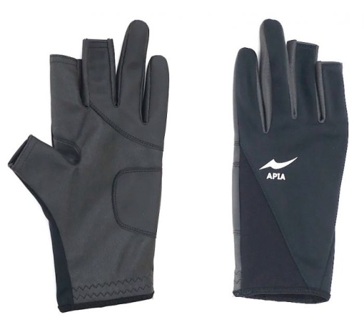 Manusi Apia Finger Cut Gloves Black