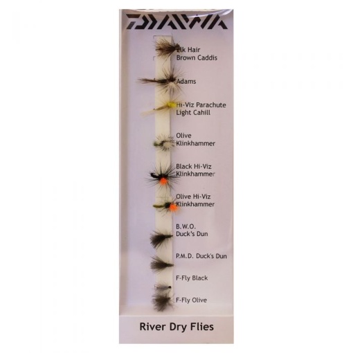 Muste Artificiale Daiwa River Dry Flies 10buc/pachet