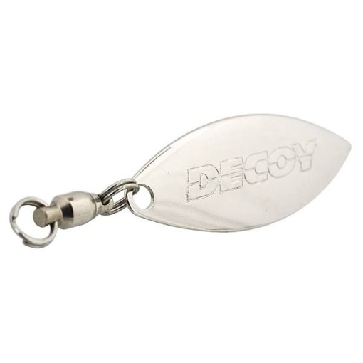 Paleta cu vartej Decoy BL-65 Willow Leaf Silver 2buc/plic