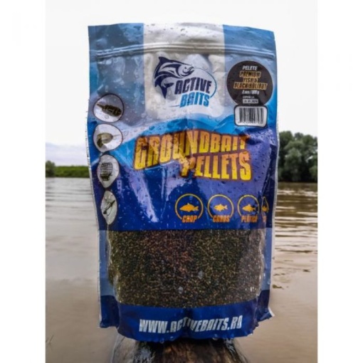 Pelete Active Baits Premium Fish & Black Halibut 2mm 800g
