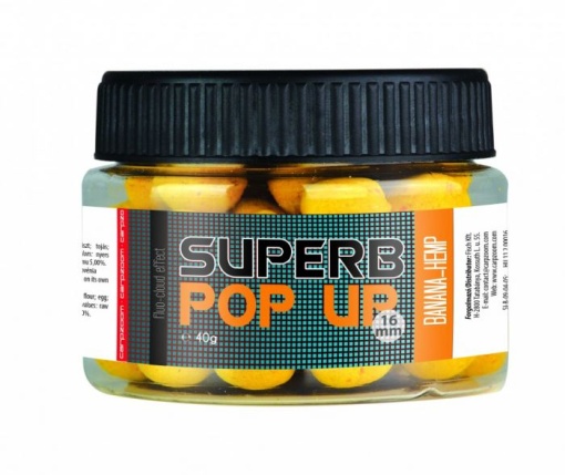 Pop-Up Boilies Carp Zoom Superb 16mm 40g Scopex-Tigernuts