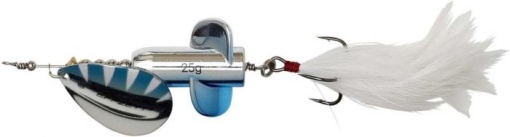 Rattlin Spinner DAM Effzett 11cm 18g Silver Blue