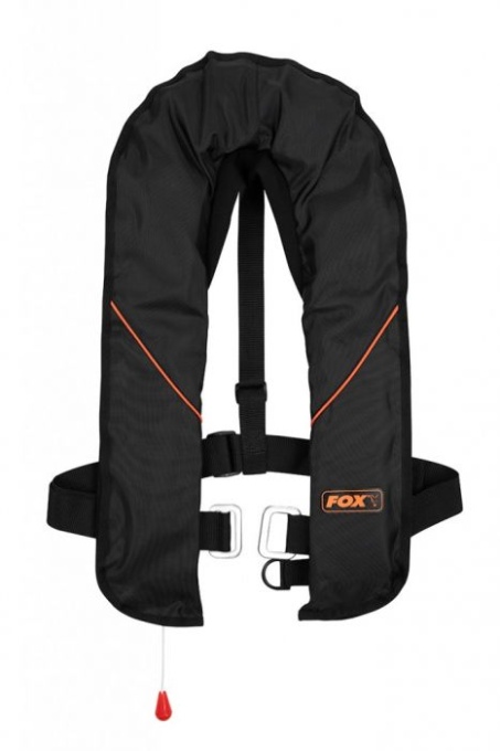 Vesta De Salvare Fox Automatic Life Jacket Black & Orange