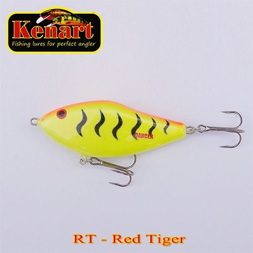 Vobler Kenart Dancer 7cm 18g Floating Red Tiger