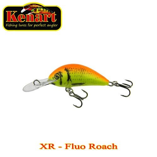 Vobler Kenart Shark 4cm 4g Fluo Roach