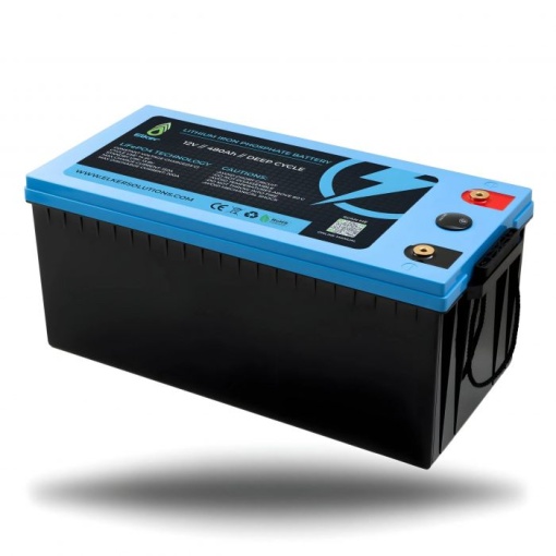 Baterie Elker LiFePO4 Lithium Battery 12v 400Ah Cu BMS Si LED Indicator