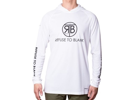 Bluza RTB UV Long Sleeve Hoodie UPF 50+ Bright White