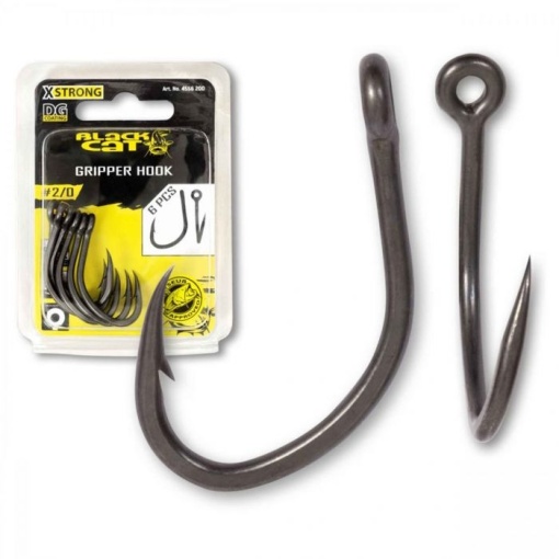 Carlig Somn Black Cat Gripper Hook DG Coating 1/0 6buc/plic