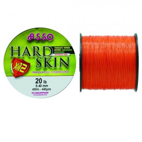 Fir Monofilament Asso Hard Skin Solid Red 1050-2400m
