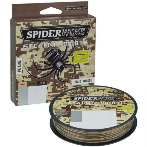 Fir Textil SpiderWire Stealth Smooth 8 Braid Camo 150m