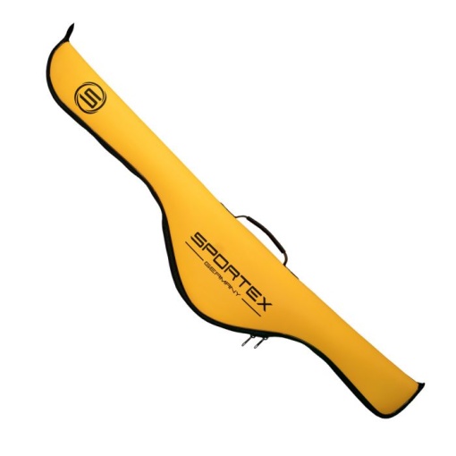 Husa Semirigida Sportex EVA Rod Bag Yellow 1 Compartiment