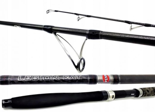 Lanseta Penn Legion Cat Silver Verticat 1.90m 300g 1+1