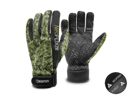 Mănuși Din Neopren Cu Căptușeală Din Fleece Delphin NeoFLIX Marimea XL