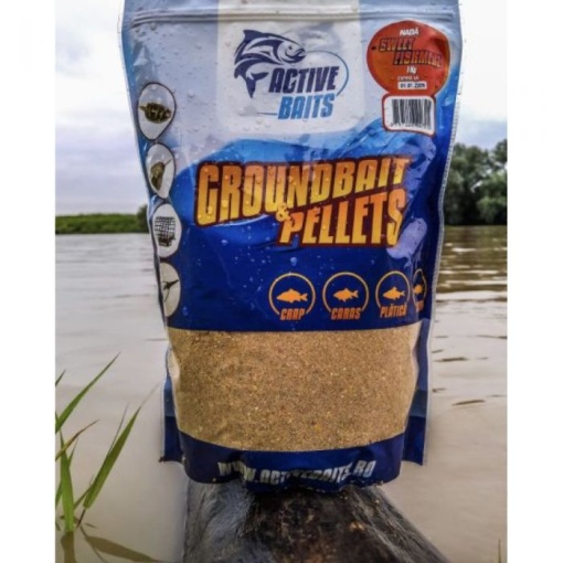 Nada Active Baits Groundbait & Pellets Sweet Fishmeal 1kg