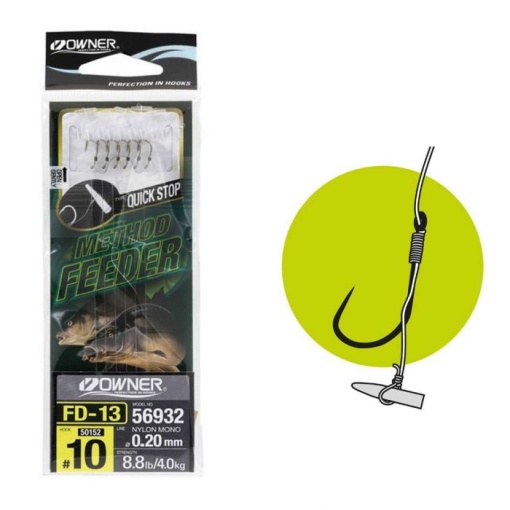 Riguri Owner Method Feeder 56932 FD-13 Quick Stop 10cm 6buc/plic